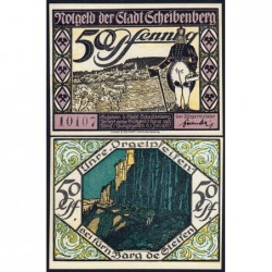 Allemagne - Notgeld - Scheibenberg - 50 pfennig - 01/07/1921 - Etat : NEUF