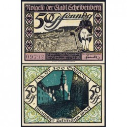 Allemagne - Notgeld - Scheibenberg - 50 pfennig - 01/07/1921 - Etat : NEUF