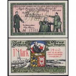 Allemagne - Notgeld - Sörup - 1 mark - 06/07/1919 - Etat : pr.NEUF