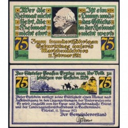 Allemagne - Notgeld - Stotel - 75 pfennig - 11/02/1921 - Etat : SPL+