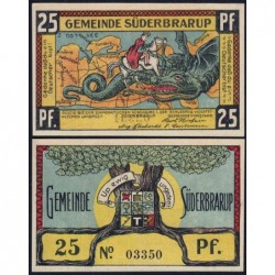 Allemagne - Notgeld - Süderbrarup - 25 pfennig - Série 3 - 1921 - Etat : NEUF