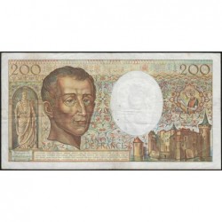 F 70-08 - 1988 - 200 francs - Montesquieu - Série N.059 - Etat : TB+