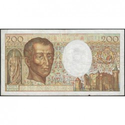 F 70-08 - 1988 - 200 francs - Montesquieu - Série E.060 - Etat : TB