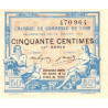 Lyon - Pirot 77-20 - 50 centimes - 14e série - 19/02/1920 - Etat : SPL+