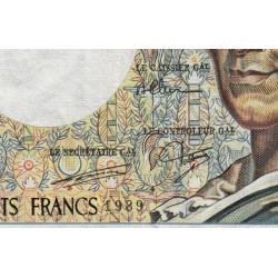 F 70-09 - 1989 - 200 francs - Montesquieu - Série Y.068 - Etat : TB