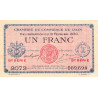 Lyon - Pirot 77-21 - 1 franc - 8e série 2073 - 19/02/1920 - Etat : TTB