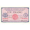 Lyon - Pirot 77-21 - 1 franc - 8e série 2095 - 19/02/1920 - Etat : SUP+