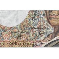 F 70-10a - 1990 - 200 francs - Montesquieu - Série B.079 - Etat : TB