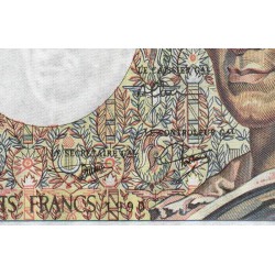 F 70-10a - 1990 - 200 francs - Montesquieu - Série P.080 - Etat : TTB