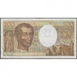 F 70-10a - 1990 - 200 francs - Montesquieu - Série C.083 - Etat : B+