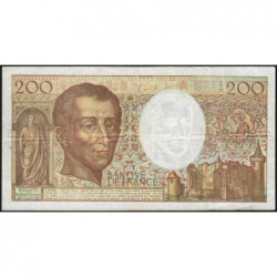 F 70-10b - 1990 - 200 francs - Montesquieu - Série A.093 - Etat : TB