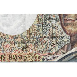 F 70-10b - 1990 - 200 francs - Montesquieu - Série P.096 - Etat : TB