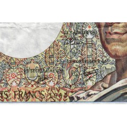 F 70-10b - 1990 - 200 francs - Montesquieu - Série M.097 - Numéro RADAR - Etat : B