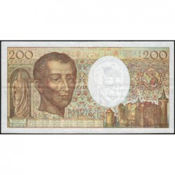 F 70-10b - 1990 - 200 francs - Montesquieu - Série A.098 - Etat : TB+