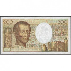 F 70-10b - 1990 - 200 francs - Montesquieu - Série C.100 - Etat : TB