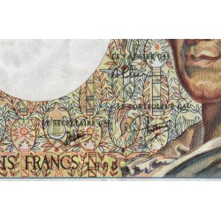 F 70-10c - 1990 - 200 francs - Montesquieu - Série P.113 - Etat : TB+