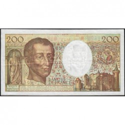 F 70-12a - 1992 - 200 francs - Montesquieu - Série T.104 - Etat : TB