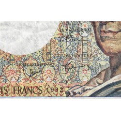F 70-12a - 1992 - 200 francs - Montesquieu - Série S.106 - Etat : TB