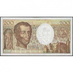 F 70-12a - 1992 - 200 francs - Montesquieu - Série U.106 - Etat : TB