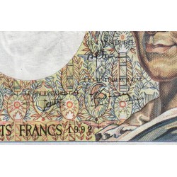 F 70-12a - 1992 - 200 francs - Montesquieu - Série A.107 - Etat : TTB-