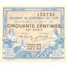 Lyon - Pirot 77-22 - 50 centimes - 23e série - 29/07/1920 - Etat : SUP+