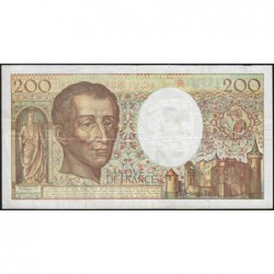 F 70-12a - 1992 - 200 francs - Montesquieu - Série N.107 - Etat : TB+