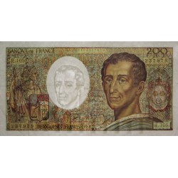 F 70-12a - 1992 - 200 francs - Montesquieu - Série R.109 - Etat : TTB-