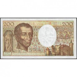 F 70-12a - 1992 - 200 francs - Montesquieu - Série L.110 - Etat : TTB-
