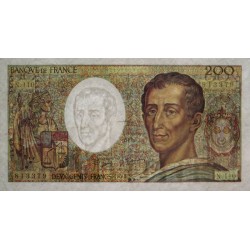 F 70-12a - 1992 - 200 francs - Montesquieu - Série N.110 - Etat : TTB-