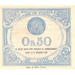 Lyon - Pirot 77-22 - 50 centimes - 23e série - 29/07/1920 - Etat : NEUF