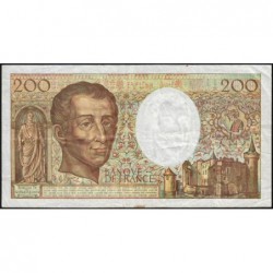 F 70-12b - 1992 - 200 francs - Montesquieu - Série A.118 - Etat : TB