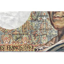 F 70-12b - 1992 - 200 francs - Montesquieu - Série A.118 - Etat : TB