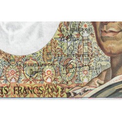 F 70-12b - 1992 - 200 francs - Montesquieu - Série P.120 - Etat : TTB