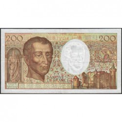 F 70-12b - 1992 - 200 francs - Montesquieu - Série R.120 - Etat : TTB-