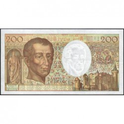 F 70-12b - 1992 - 200 francs - Montesquieu - Série M.122 - Etat : SUP