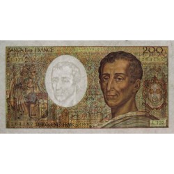 F 70-12b - 1992 - 200 francs - Montesquieu - Série A.123 - Etat : TTB