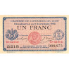 Lyon - Pirot 77-23 - 1 franc - 9e série 2218 - 09/09/1920 - Etat : TTB