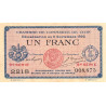 Lyon - Pirot 77-23 - 1 franc - 9e série 2218 - 09/09/1920 - Etat : TTB