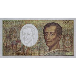 F 70-12c - 1992 - 200 francs - Montesquieu - Série J.141 - Etat : SPL