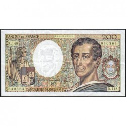 F 70-12c - 1992 - 200 francs - Montesquieu - Série R.148 - Etat : TTB+