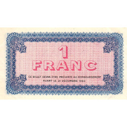 Lyon - Pirot 77-25 - 1 franc - 10e série 2705 - 14/10/1921 - Etat : SUP+