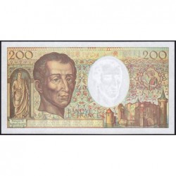 F 70/2-01 - 1994 - 200 francs - Montesquieu - Série M.166 - Etat : NEUF