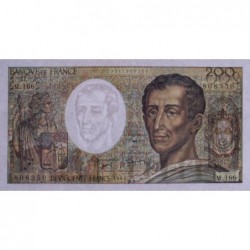 F 70/2-01 - 1994 - 200 francs - Montesquieu - Série M.166 - Etat : NEUF