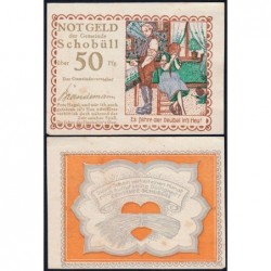 Allemagne - Notgeld - Schobüll - 50 pfennig - Type 6 - 1921 - Etat : SPL