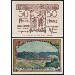 Allemagne - Notgeld - Stecklenberg - 50 pfennig - Type a - 01/07/1921 - Etat : SPL+