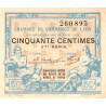 Lyon - Pirot 77-26 - 50 centimes - 27e série - 15/06/1922 - Etat : SUP+