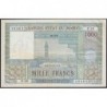 Maroc - Pick 47_1 - 1'000 francs - Série P.18 - 10/12/1952 - Etat : TTB+
