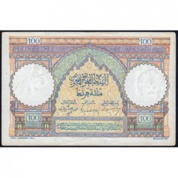 Maroc - Pick 45 - 100 francs - Série R.27 - 09/01/1950 - Etat : TTB+