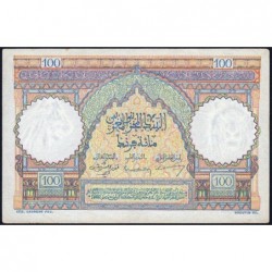 Maroc - Pick 45_2 - 100 francs - Série R.27 - 09/01/1950 - Etat : SUP+