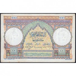 Maroc - Pick 45_2 - 100 francs - Série R.27 - 09/01/1950 - Etat : SUP